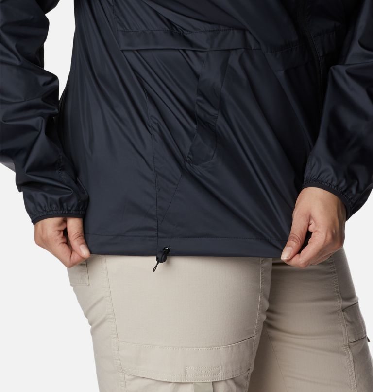 Women's Columbia Alpine Chill Windbreaker Jackets Black | Plus Size CA-EL418